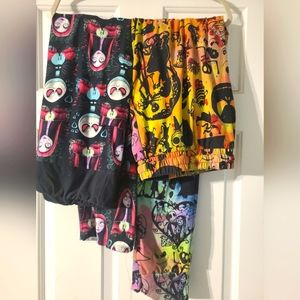 Nightmare Before Christmas Plus leggings